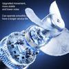 Xiaomi Portable Dual-Head Clamp Fan USB C Rechargeable Desktop Fan 360° Adjustment Angle 5-speed Wind for Bedroom Office Travel Summer