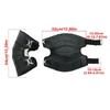 Windproof Motorcycle Kneepad Cowhide Thermal Leg Warmers Winter Knee Brace  Outdoor