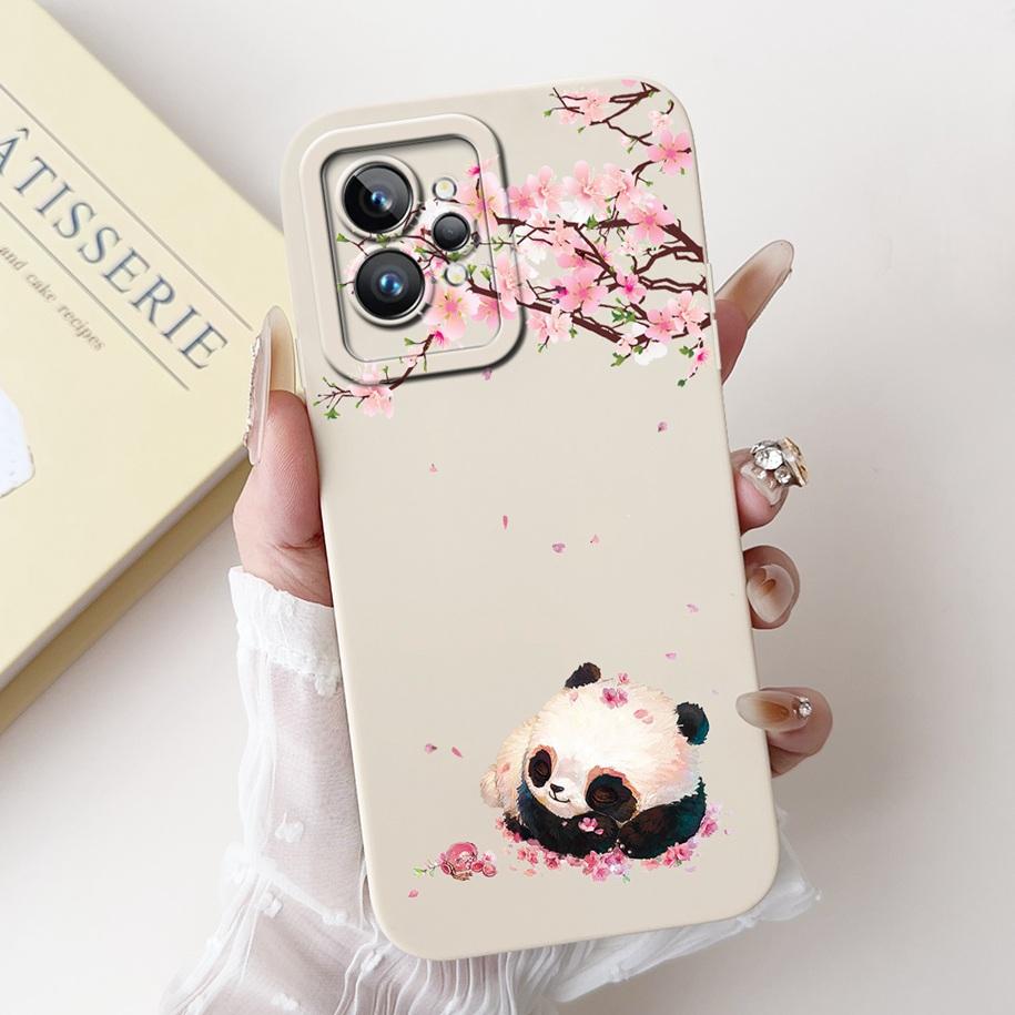 For Realme GT Neo 2 Case RMX3370 Silicone Cover Creative Panda Rabbit Shockproof Bumper For Realme GT2 Pro GT 2 RealmeGT2 Fundas