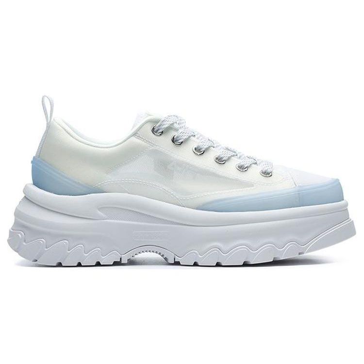 Fila Женские кроссовки на платформе из парусины 'White/Blue' F12W221315FWT