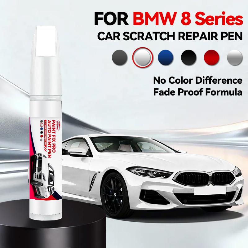 For 1960-2025 8 Series BMW F23 F24 F44 G42 xDrive Paint Repair Brush Touch Up Scratch Remover DIY Auto Accessories Black White