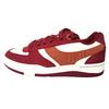 Classic Comfortable Soft Elastic Skateboarding Low-Top Sneakers Men Sneakers Burgundy AEPU025-5