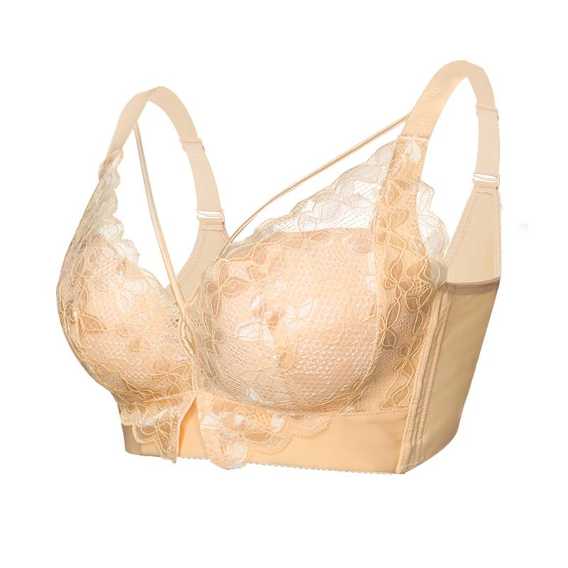 Плюс размер бюстгальтер пуш-ап сексуальное женское белье женские кружевные бюстгальтеры с полным покрытием беспроводной бюстгальтер CDE Cup