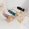 Jewelry Bracelet Display Stand Vertical T Bar Tower Organizer for Hair Band Home Organization Scrunchies Desktop Showcase