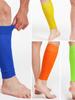 Adult/Juvenile Football Leg Guard Sleeves Knit Compression Calf Warm Knee Pad High Socks One Pair Set