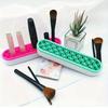 1pc Silicone Makeup Brush Holder, Cosmetic Storage Box, Painting Pen Sewing Tools Art Supplies Desktop Storage Organizer Art