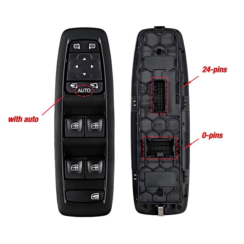 254012952R 24P For Renault Megane 4 Kadjar Scenic Talisman 2015-,Electric Power Master Window Lifter Control Switch Panel