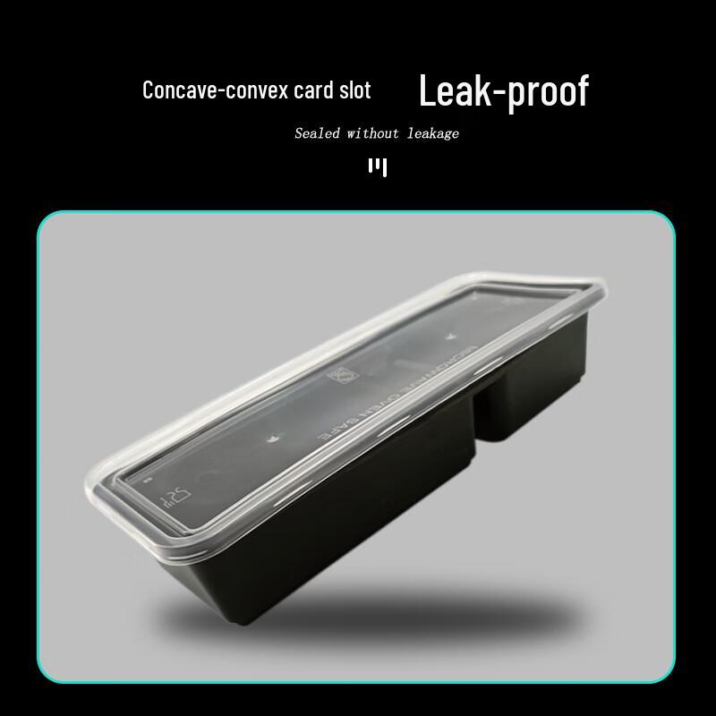 Jinmei Box King Disposable 2-Compartment Food Container