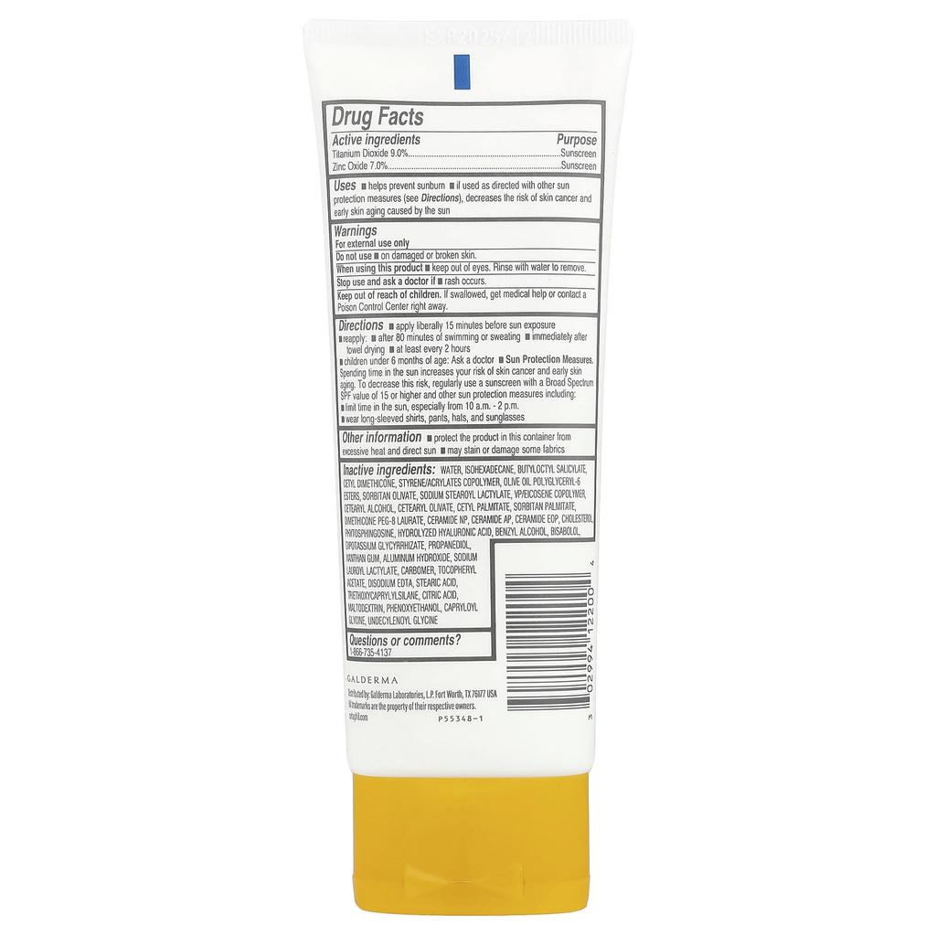 Shea Mineral Sunscreen, Broad Spectrum Spf 50, 89Ml(3Fl Oz)