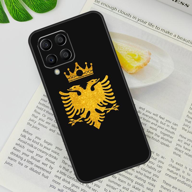 Albania Albanians Flag Case For Samsung Galaxy M12 M13 M14 M22 M32 M52 M11 M21 M31 M23 M33 M53 M20 M34 M54 Fundas