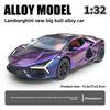 Car Alloy 132 Model Metal Racing Cars Vehicles Toy With Light Sound