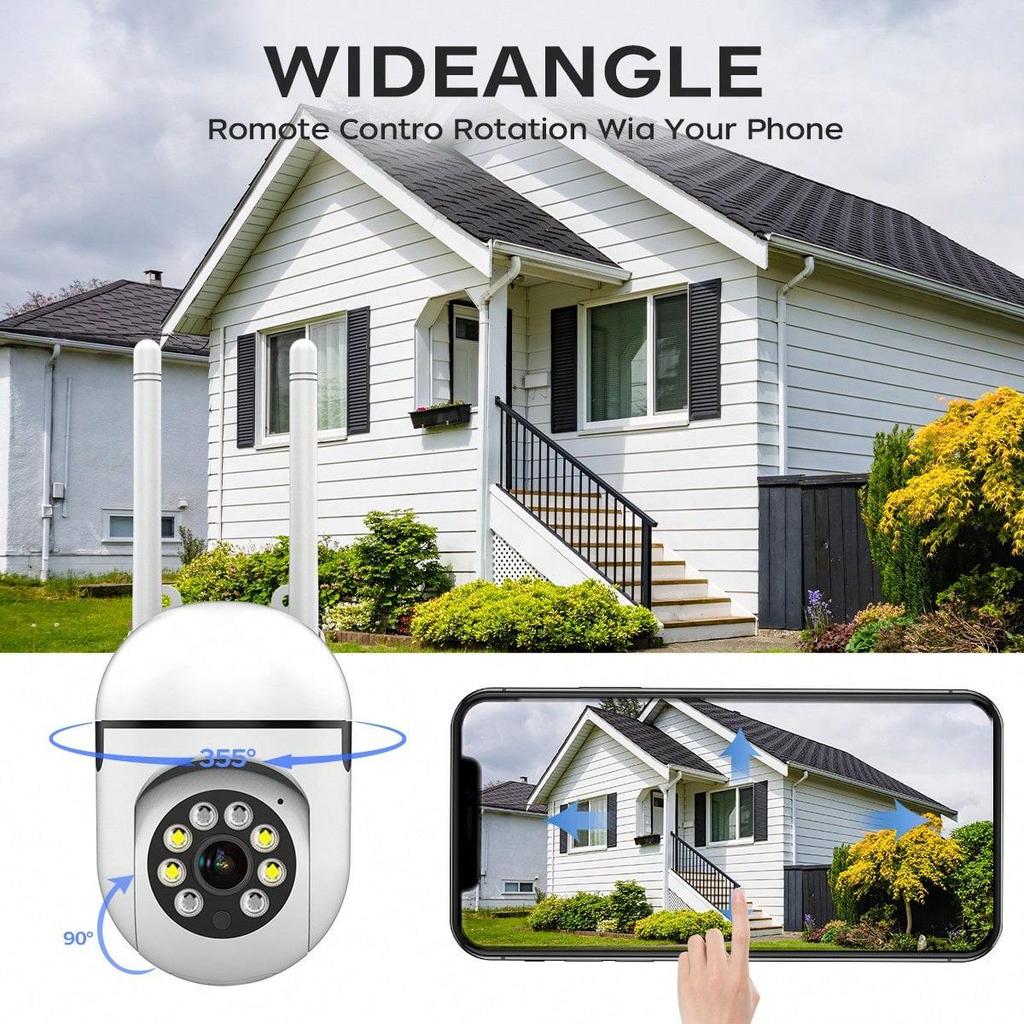 Беспроводная камера для помещений: Покрытие 360°, Без рекламы, Совместимость с мобильным приложением, Простое подключение