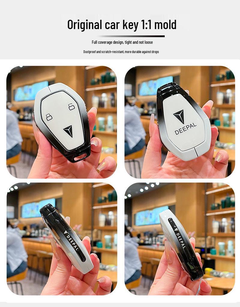 Deep Blue S07 Key Case for 26 Models: L07 Bluetooth Smart Protective Metal Buckle Shell