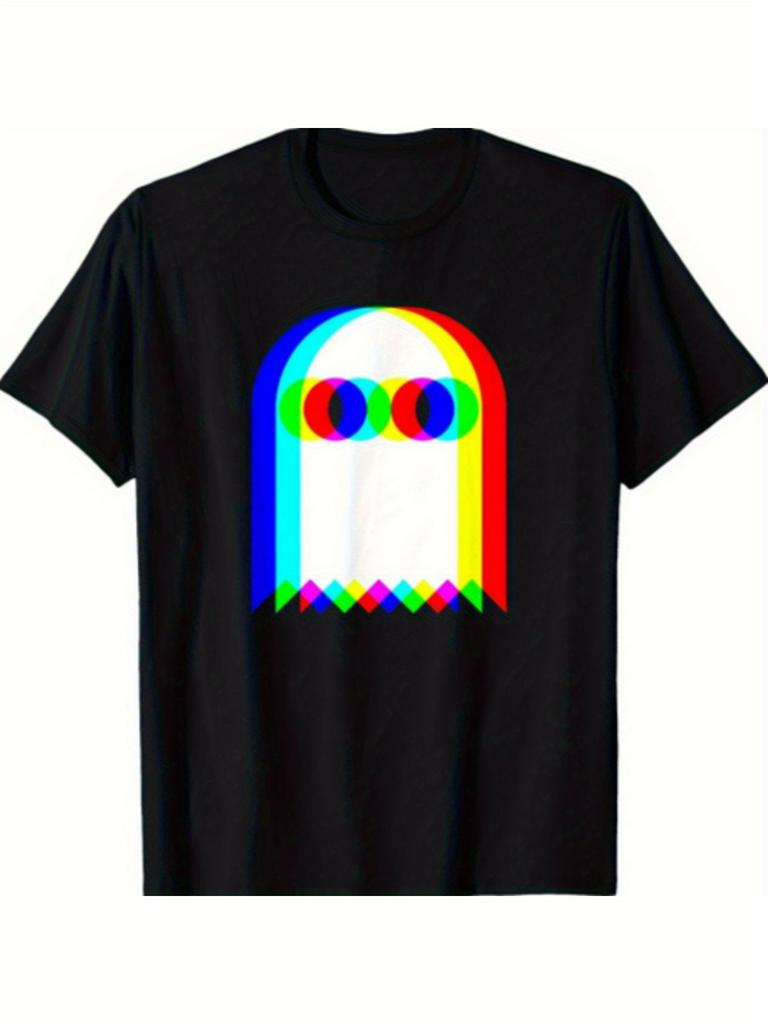 Ghost Trippy Vaporwave Halloween Techno Rave EDM Music Party TShirt