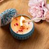 1 piece - Dried Flower Aromatherapy Candle | Combination of Soy Wax Oil and Essential Oil | Ideal Gift for Female Friends
