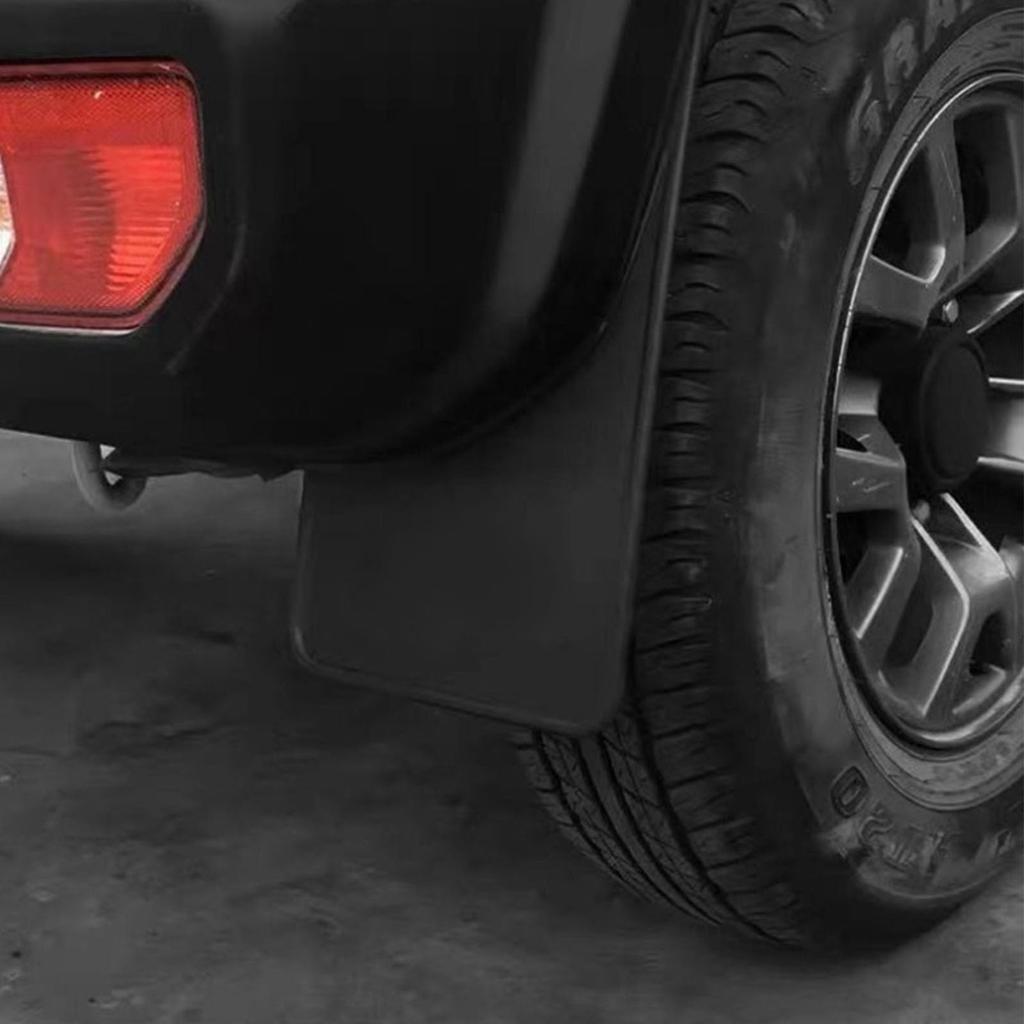 Комплект брызговиков для Jimny Защитный кожух запасного колеса для черных автомобилей Jimny Пластиковые брызговики для передних и задних колес 2019-2023 - -
