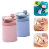 Automatic Toothpick Box Wheat Straw Toothpick Holder Container Portable Pop-up Toothpick Dispenser Storage Box Kitchen Organizer