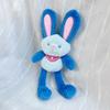 Pulling Ears Rabbit Plush Toy Bag Pendant Bunny Doll Children Keychain Gifts