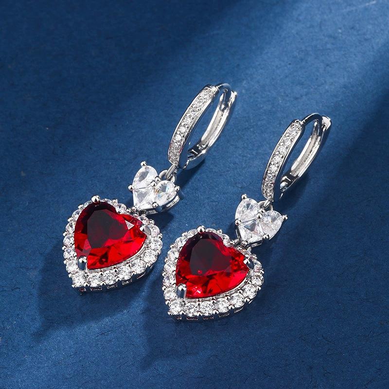 Серьги-гвоздики с полыми звездами из циркона для женщин, классические круглые, квадратные, модные каффы на уши