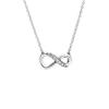Infinite Mobius Necklace Women's Temperament Light Luxury Ins Stainless Steel Clavicle Chain