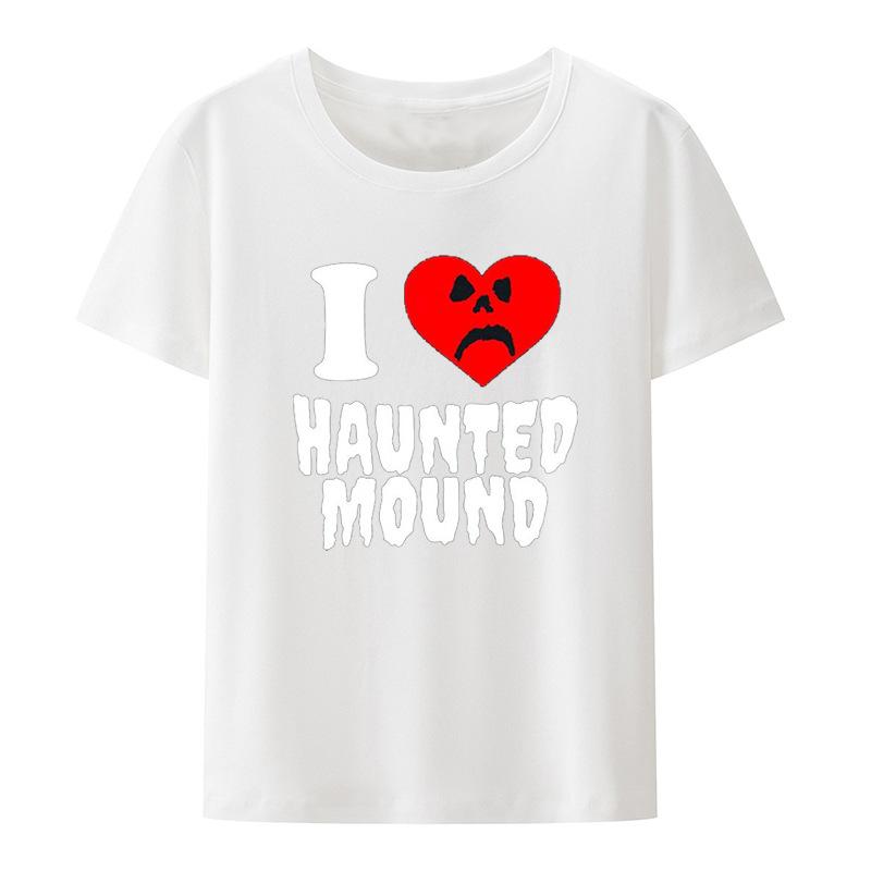 Sematary Я люблю Haunted Mound Популярная футболка в форме сердца