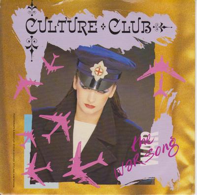 7-дюймовая пластинка CULTURE CLUB The War Song VS694 Virgin 1984 UK Танцевальная Электроника Б/у