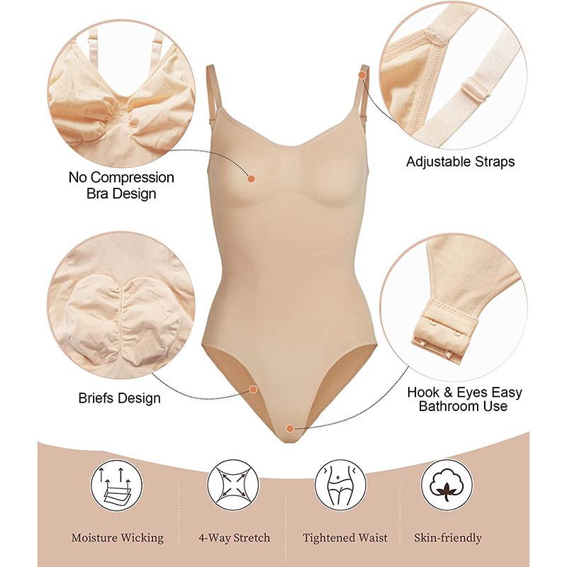 Women Bodysuit Shapewear Full Body Shaper Tummy Control Slimming Sheath Butt Lifter Push Up Thigh Slimmer Abdomen Shapers Corset