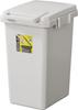 AZUMAYA One-Hand Trash Can 45L LFS-845GY