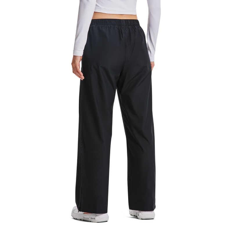 Under Armour RUSH Casual Pants Women's Black Moderate Other Unisex 1379762-001