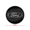 Новая автомобильная наклейка 2026 года для Ford 4 шт. Наклейка на центральную заглушку ступицы колеса автомобиля Логотип Наклейка на колесо для Ford Kuga Focus Fiesta Ecosport Mondeo