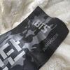 [Б/У] BTS Bangtan Амибомба вер.2 Черный тканевый слоган (с двумя подсумками)