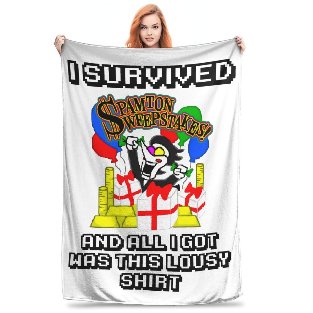 Тенна Deltarune Игровое одеяло Флис Весна/Осень Многофункциональное Мягкое Одеяло-накидка для Кровати Спальни Постельное белье Накидки