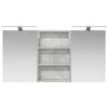Bathroom Cabinet Set 3 pcs 120 x 10.5 x 60.5 cm Particleboard