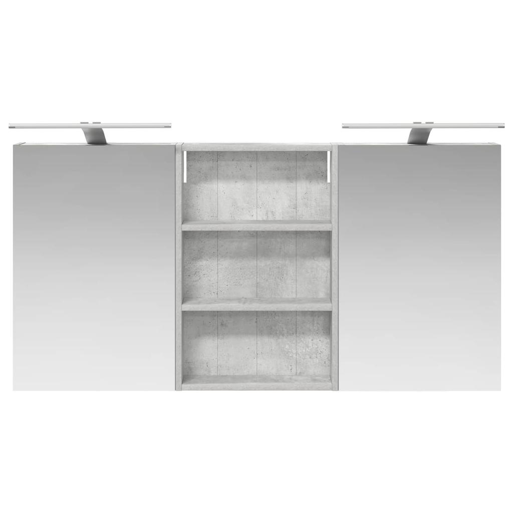 Bathroom Cabinet Set 3 pcs 120 x 10.5 x 60.5 cm Particleboard