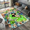 3D Rich Man Game Monopoly Dollar Cartoon Carpet Rug for Living Room Bedroom Home Sofa Decoration,Kid Area Rug Non-slip Floor Mat