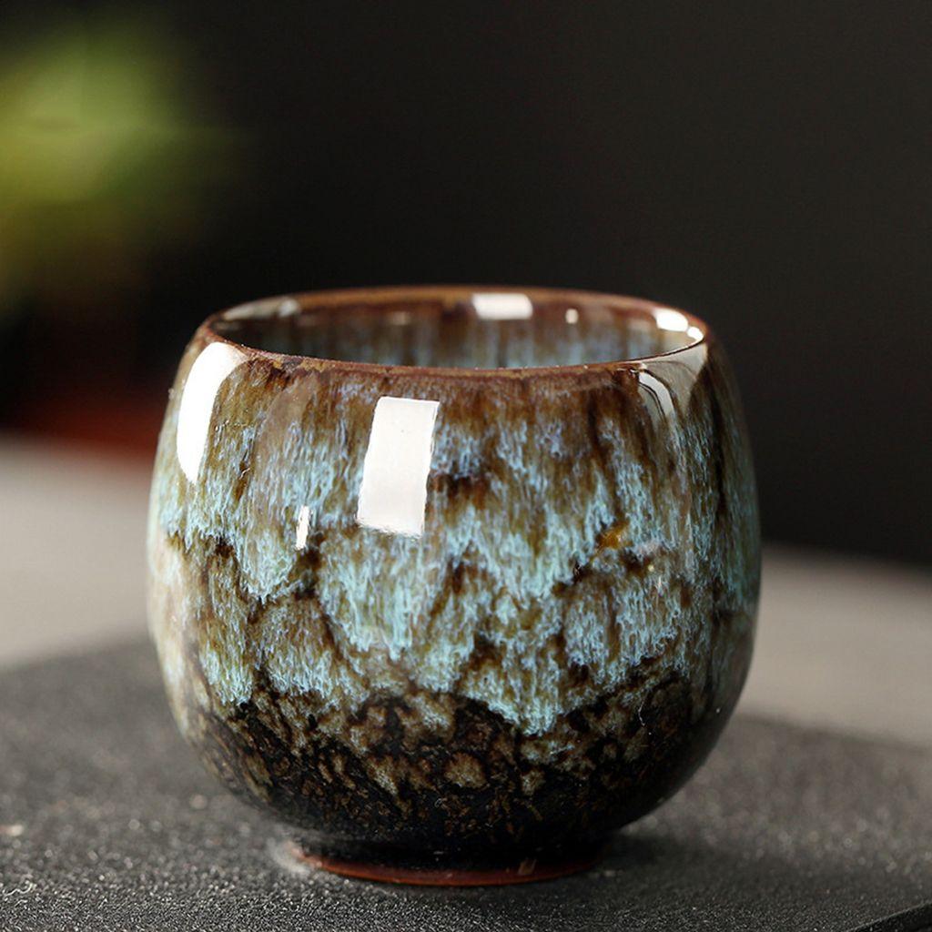 Цветные милые мини-фарфоровые керамические изделия в китайском стиле, столовые принадлежности, чайная чашка, посуда для напитков, чашки кунг-фу