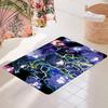 Anime B-Blue L-LockS Kitchen Mat Kids Room Bedroom Decoration Balcony Anti-Slip Doormat Living Room Alfombra