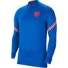 Nike England Training Striped Print Long Sleeve Retro Football Jersey 2022-23 Men Tops Royal-Blue CD2193-485