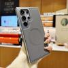 Применимо к Samsung S25ultra бизнес-чехол для мобильного телефона с магнитной зарядкой креативный боковой противоударный s24U защитный чехол