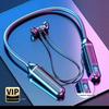 Half In-Ear Neckband Earphones Large Capacity Sports Bluetooth Earphones Wireless Headset  Running