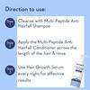 WishCare Multi Peptide Anti-Hairfall Shampoo Enriched with Rice Water, Rosemary & Caffeine 250ml