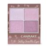 CANMAKE Silky Souffle Eyes 12 Morning Viola фиолетовые тени для век 4 цвета, глянцевые, прозрачные,