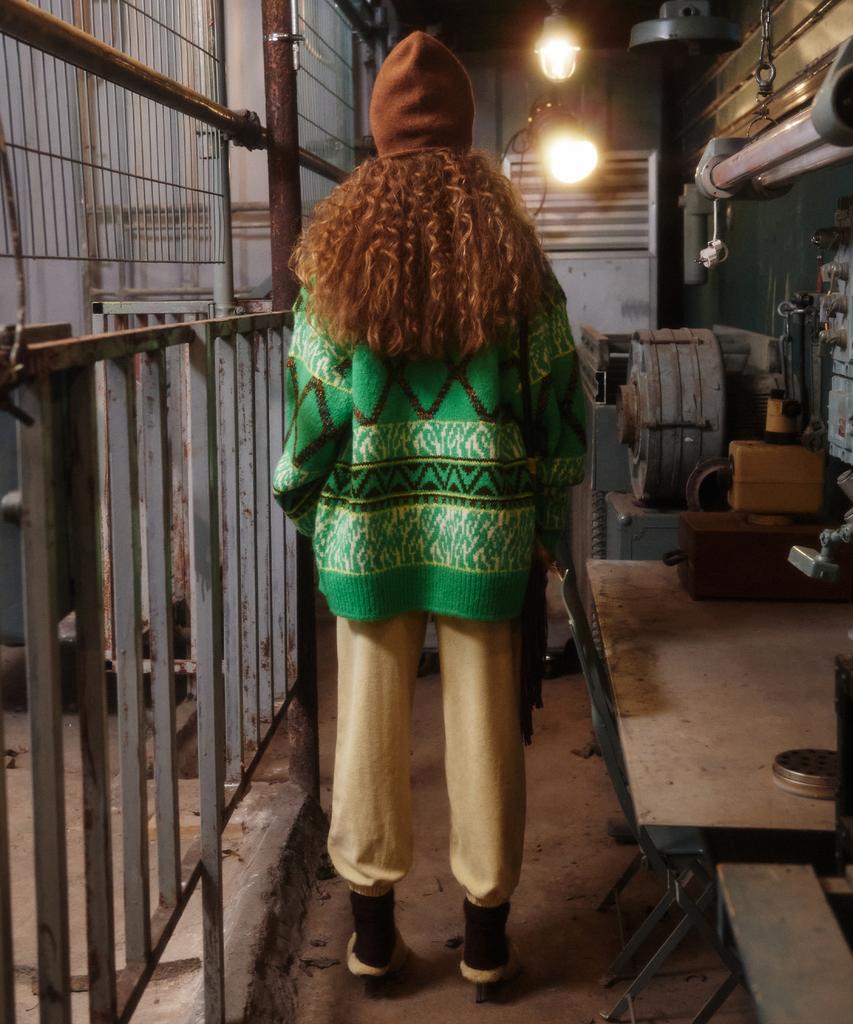 Superkid Mohair Балаклава GREENBUTTER (оливковый)