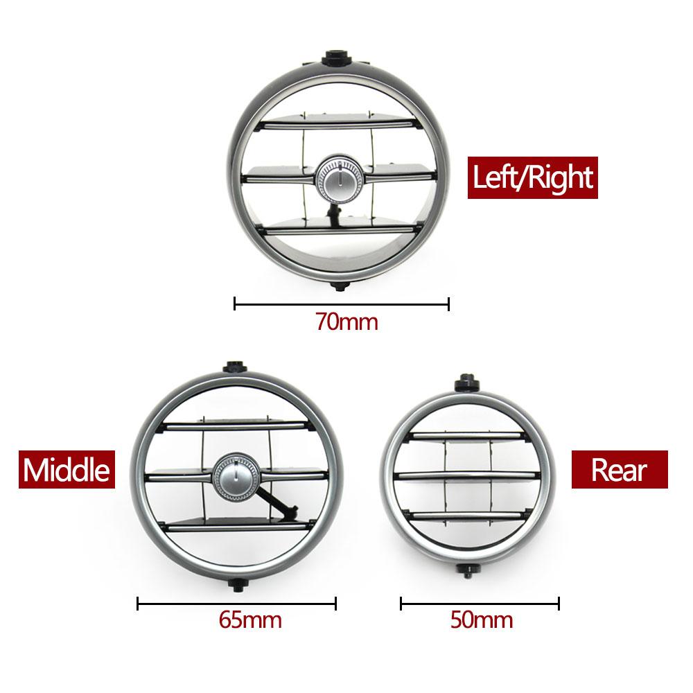 Car Front Rear Console Air Conditioner AC Vent Grille Outlet Cover Panel For Mercedes Benz C GLC Class W205 W253 C180 C200 C260