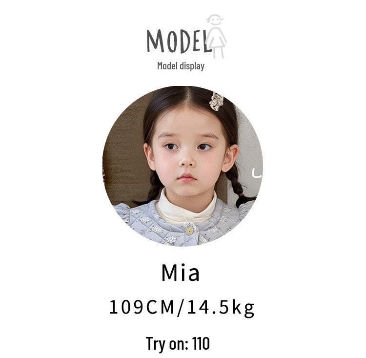 88330 Детский стеганый хлопковый жилет на осень/зиму - Новинка 2025 Теплая куртка без рукавов для мальчиков и девочек