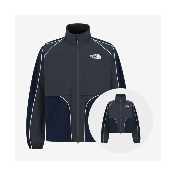 The North Face Logo Full Zip Long Sleeve Jacket Unisex jackets NJ3BS06K