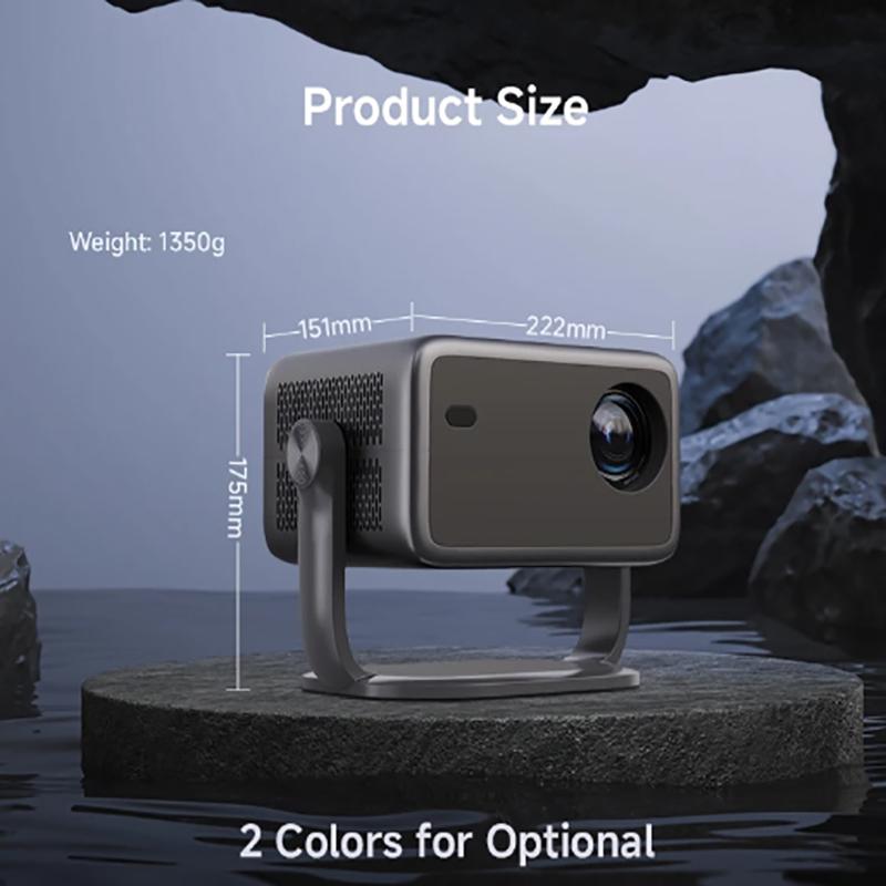 Android 13 Projector L018aa 4k Whale Os Lcd Projector 320ansi Lumens 1920x1080 Native Resolu Free 230° Intelligent Image Correct
