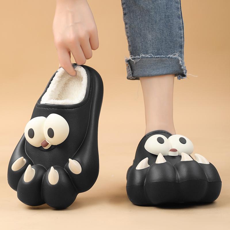 Зимние парные тапочки больших размеров, модные, легкие и мягкие, теплые, хлопковые туфли, мужские и женские повседневные хлопковые тапочки 36-45