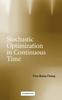 Книга Stochastic Optimization In Continuous Time