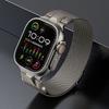 Магнитный Миланский ремешок для Apple Watch Ultra 3 2 49мм 11 10 46мм Роскошный петлевой ремешок для iWatch Series 9 8 7 se 45мм 44мм Браслет